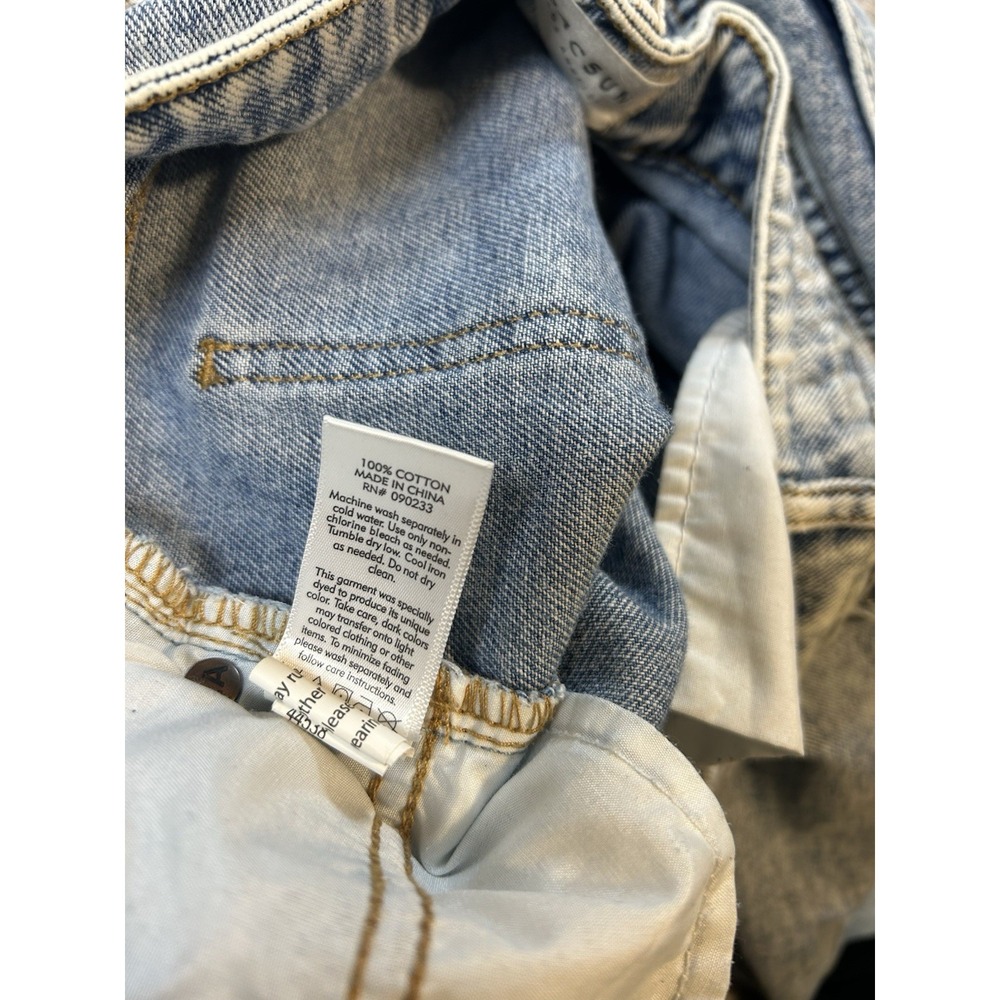 Women's Pacsun High Rise Straight Acid Washed Jeans Size 26 Buttonfly - Picture 10 of 10